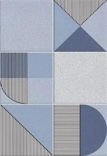 Настенная плитка Nago Indigo 23x33.5