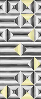 Настенная плитка Inuit Sasak-7 Black 25x75