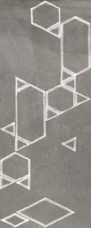 Настенная плитка Firle Grafito 20x50