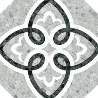 Керамогранит NIZA Octogono Garde Gris 20x20