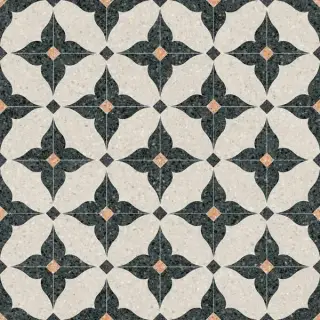 Керамогранит NIZA Octogono Cerbere Negro 20x20