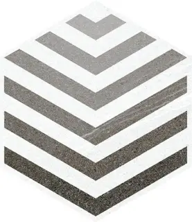 Керамогранит Hexagono Lacroix Gris 23x26.6