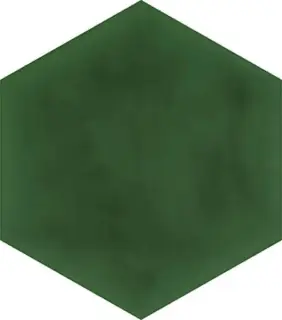 Керамогранит Zero Hexagono Figuli Green 15x17