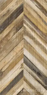 Керамическая плитка Rafters Beige Chevron Rett. 60x120