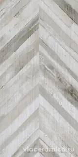 Керамическая плитка Rafters White Chevron Rett. 60x120