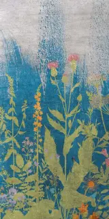 Керамическая плитка W&S D BOTANICAL BLUE A  120x240