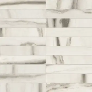 Мозаика PREXIOUS REX WHITE FANT. MOS.3X15  30X30 MATTE