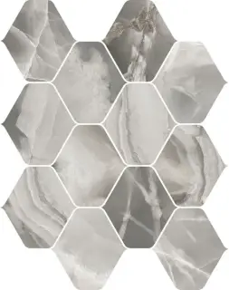 Мозаика JADE EMATITE DECORO NINFA 27,7X35