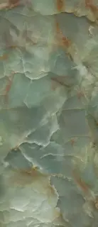Керамогранит ONYX GREEN CRYSTAL POLISHED 60x120 6 mm