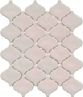 Арабески Марокко серый светлый матовый 26x30x0,7