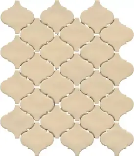 Арабески Марокко жёлтый светлый матовый 26x30x0,7