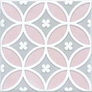 Декор Мурано розовый|15x15