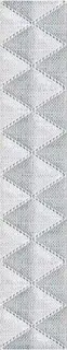 Бордюр Illusio Grey ''Geometry'' XX |31.5x6.2
