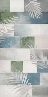 Bricks leaf 31.5x63