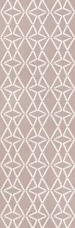 Плитка настенная Metropol Осман Арт Корал / Haussmann Art Coral матовая розовая R0003004 120x40 см