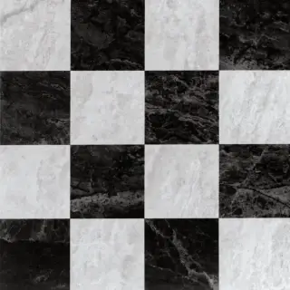 Керамогранит Monopole Флоренция Чесс Классик / Florencia Chess Classic матовый бело-черный 22,3x22,3 см
