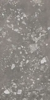 Керамическая плитка YS DARK GREY BUBBLE 60X120 RETT