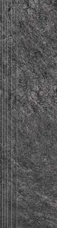 Rocks dark grey серые темные, глазурованные Sugar 1200х300х9,5мм