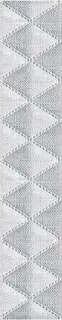 Бордюр Illusio Grey ''Geometry'' XX |31.5x6.2