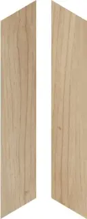 Керамическая плитка WDIE BEIGE CHEVRON 7,5x40,7