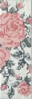 Керамическая плитка INS.S/1 FLOWERS WHITE 8,6X26,2
