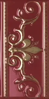 Керамическая плитка CENEFA NOBLESSE BURDEOS GOLD 20X10