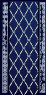 Керамическая плитка CENEFA DELIS COBALTO SILVER 20X10