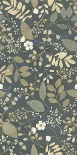 Керамическая плитка 60X120 TOUCH EVO DEC. CHARME GREEN RETT