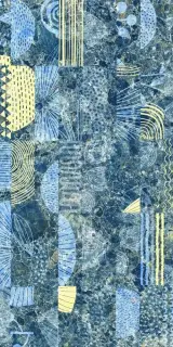 Керамическая плитка 60x120 ROCKSTONE AZURE DÉCOR NEBULA SERIES (ППх)