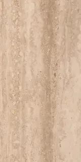 Керамическая плитка 60x120 Marble Travert. Beige Liso 10mm.