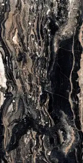 Керамическая плитка 60x120 GALAXY BLACK HIGH GLOSSY
