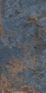Керамическая плитка 60*120 Oxyde Carving Blue Rec.