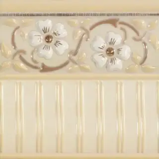 Бордюр ZOCALO TARRAGONE GOLD VANILLA 15X15