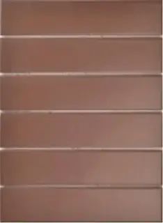 Mosaic 4.5x19.5 Y45P827 Коричневая матовая 28.8x19.5