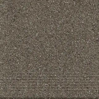 Глаз. керамогранит Milton 300 ступень серый  29,8x29,8