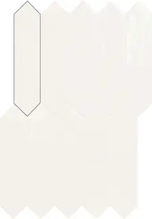 Picket Modern White 6x26