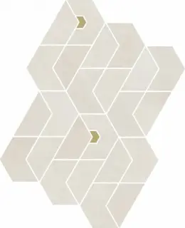 Italon Керамический гранит Continuum Мозаика Polar Jewel 31.1x38.2 натуральный