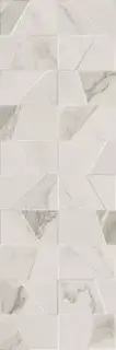 Керамическая плитка Калакатта серебро топ матовый / Rev. Calacatta silver R90 TOP matt 30x90