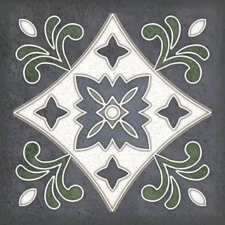 Керамическая плитка Смальта декор 3 синий / Плитка Smalto décor 3 blu 15*15