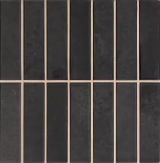 Керамическая плитка Найроби стикс сланцево-серый белая глина / WB Nairobi sticks slate 2,5X10