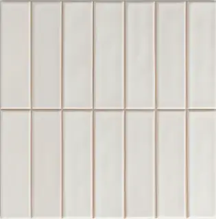 Керамическая плитка Найроби стикс приглушённый белый белая глина / WB Nairobi sticks off white 2,5X10