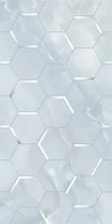 Керамическая плитка Оникс форма синий / Декор 31.5*63 Onice forma blu
