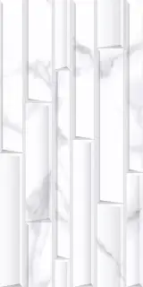 Керамическая плитка Калакатта кирпичики / Плитка 31.5*63 Calacatta bricks rel. 33