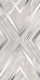 Керамическая плитка Турин ромбы лёд / Декор 31.5*63 Torino rombi ice