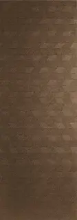Керамическая плитка Перл медный шеврон / Rev. Pearl copper chevron