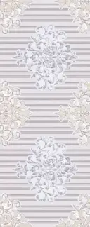 Керамическая плитка Виктория дамаско белый / Плитка 20.1*50.5 Victoria damasco bianca 1c