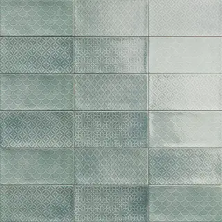 Керамическая плитка Декор Камден изумрудный / Decor camden emerald