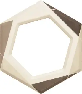 Керамическая плитка Фрейм кремовый / Dec. Frame crema