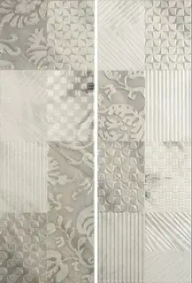Керамическая плитка 7511 композиция галерея серый / Ros. 7511 Composicion gallery II gris