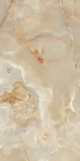 FLORIM-Creative OnyxMore Magnum Керамогранит неглазурованный (UGL) Golden Onyx 120x280 полированный